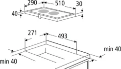PKM Einbau Kochfeld Doppelkochplatte Autark 2 Platten Herdplatte EB-DKF-2 -Kaufland Verkäufe 46f87bb09cbe990ddee977718cd625fd