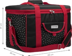 Riesige Kühltasche Picknicktasche XL Schwarz Weiß - Snövit - Schwarz 15 Riesige Kühltasche Picknicktasche XL Schwarz Weiß - Snövit - Schwarz -Kaufland Verkäufe 47233a26b9274a34779218c46914e620