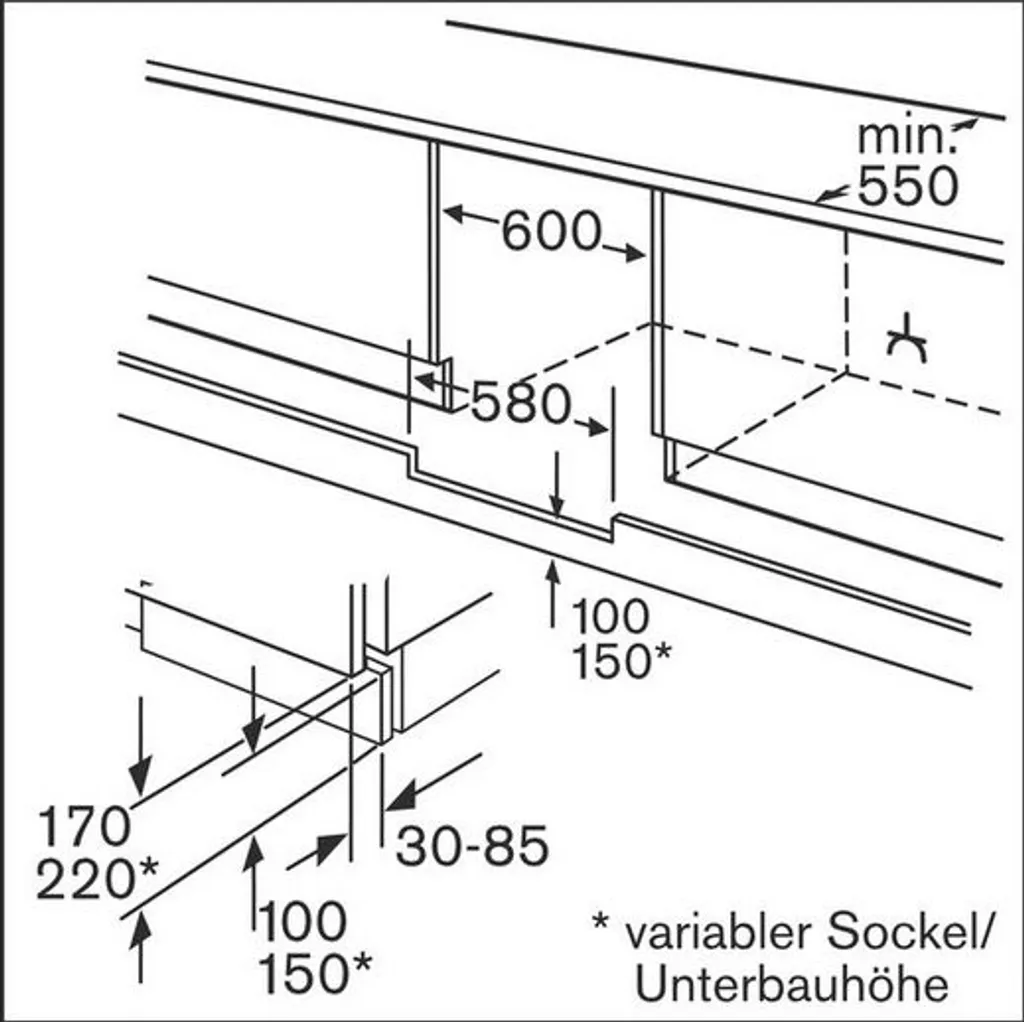 BOSCH Unterbau-Kühlautomat KUL15AFF0 Integrierbar, Flachscharnier 16 BOSCH Unterbau-Kühlautomat KUL15AFF0 Integrierbar, Flachscharnier – Bild 14