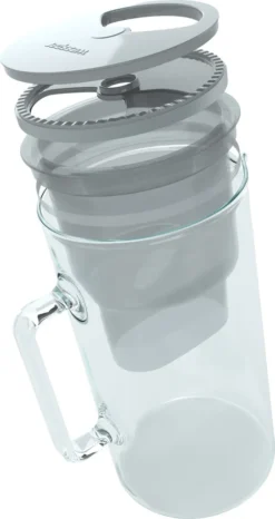 Wessper Glaskanne Crystaline 2.5L Mit Wessper AquaMax Filter - Grau 15 Wessper Glaskanne Crystaline 2.5L Mit Wessper AquaMax Filter - Grau -Kaufland Verkäufe 4748fa08e73323324d749becc0c3a6ff