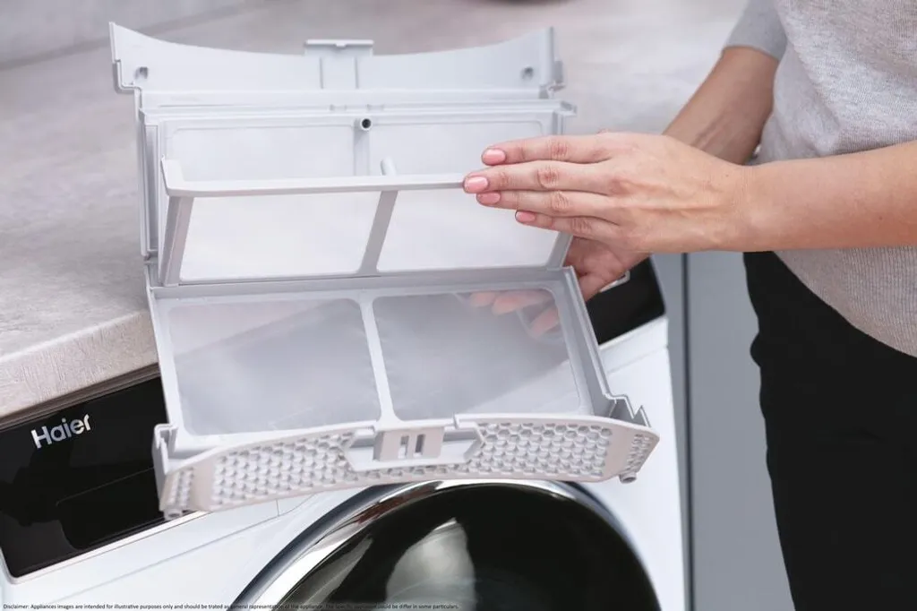 Haier HD80-A3959 Wäschetrockner Frontlader 8kg Freistehend Kondesation EEK: 7 Haier HD80-A3959 Wäschetrockner Frontlader 8kg Freistehend Kondesation EEK: – Bild 5