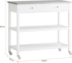 SoBuy® Küchenwagen Flurschrank Sideboard Beistelltisch Konsolentisch FKW47-W 16 SoBuy® Küchenwagen Flurschrank Sideboard Beistelltisch Konsolentisch FKW47-W -Kaufland Verkäufe 47c63b0604ed26fea1173888388fe66f