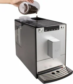 MELITTA E950-666 - Automatische Kaffeemaschine Solo Pure Silver - 1400 W - 3 Intensitätseinstellungen - 125 G Bohnenbehälter -Kaufland Verkäufe 47d43e8e3ebb1114318fa9dbbff9121e