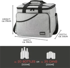Bomoe Kühltasche Faltbar IceBreezer KT39 Outdoor Kühlbox 39x28x29cm 31 Liter -Kaufland Verkäufe 47e244c634d4fb9a9f829e74d438e229
