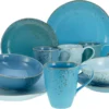 CreaTable 20157 Kombiservice Nature Collection Aqua Für 4 Personen, Steinzeug, Aqua (1 Set, 16-teilig) -Kaufland Verkäufe 484fdac582c6f35cac5451de2b98494c