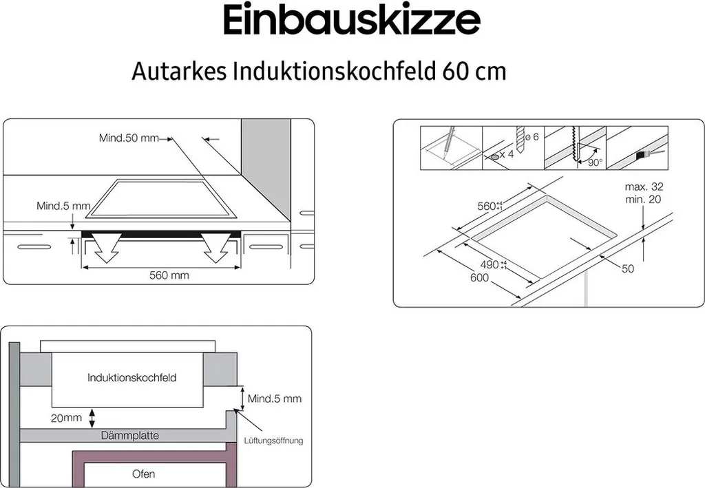 Samsung Induktionskochfeld Facettenschliff NZ64M3NM1BB/UR 60 Cm 12 Samsung Induktionskochfeld Facettenschliff NZ64M3NM1BB/UR 60 Cm – Bild 10