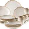 Mäser 931991 Kombiservice La Sinfonia Für 4 Personen, Steinzeug, Beige/creme-weiß (1 Set, 16-teilig) -Kaufland Verkäufe 498c665ab3f7d610a8e4c306342508d9