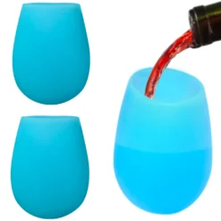 6er Set 200ml Unzerbrechlich Blau Silikon Biergläser Whisky GläSer Wein Becher Stammlos Weinbecher Tasse -Kaufland Verkäufe 499b02003780d07132a6817e072b5a18