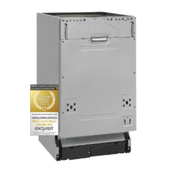 Exquisit Einbaugeschirrspüler EGSP2109-E-030E Silber | Vollintegriert | 9 Gedecke | Silber