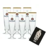 Paulaner München Premium Pils 6er Set Bierglas Glas 6x Gläser 0,2L Eichung Und Goldrand -Kaufland Verkäufe 4acdcd54ee8cbe7bd9c1ea764eb62625
