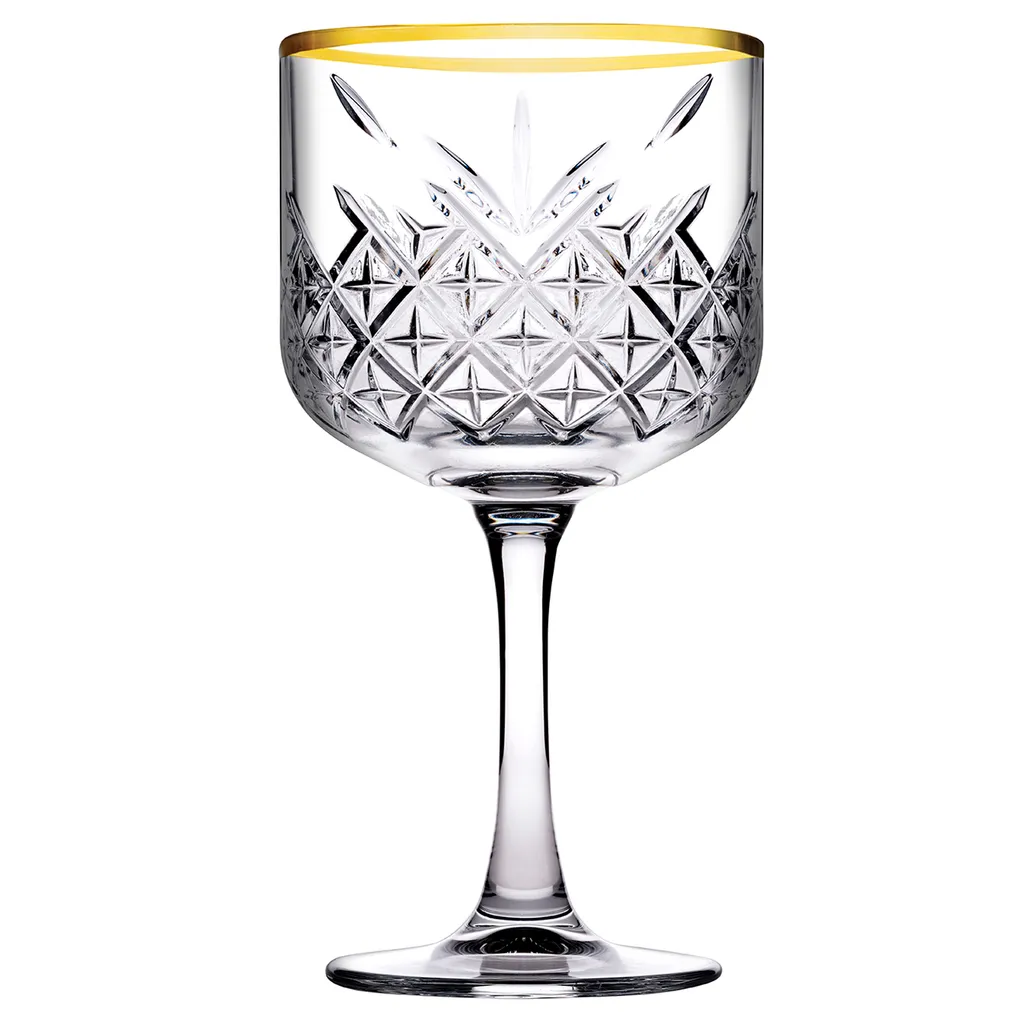 Weingläser Set 4 Tlg. Timeless Gold 500 Ml PASABAHCE 4 Weingläser Set 4 Tlg. Timeless Gold 500 Ml PASABAHCE – Bild 2