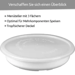 Wüllner & Kaiser Mikrowellenteller Mit Deckel, Mikrowellengeschirr, Menüteller Mit Aufteilung, 3 Praktische Fächer, 750 Ml Volumen 10 Wüllner & Kaiser Mikrowellenteller Mit Deckel, Mikrowellengeschirr, Menüteller Mit Aufteilung, 3 Praktische Fächer, 750 Ml Volumen -Kaufland Verkäufe 4afa2ab87605ef05b27d3124939400ad