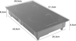 AREBOS Induktionskochfeld, 3000W, 2 Kochfelder, 30 Cm, Autark, Mit Sensor Touch, Timer 14 AREBOS Induktionskochfeld, 3000W, 2 Kochfelder, 30 Cm, Autark, Mit Sensor Touch, Timer -Kaufland Verkäufe 4b32fd1feede95f00daf3fb557eee98b