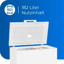 Exquisit Gefriertruhe GT200-HE-010E Weiss | Standgerät | 182 L Volumen | Weiß -Kaufland Verkäufe 4b41bfedb3d8fa0869d18e88aafe2e0f