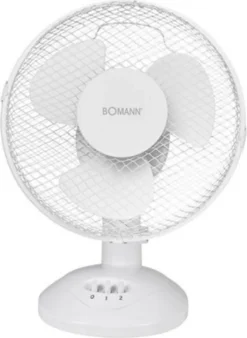 Bomann Tischventilator VL 1138 CB 30cm 40W Weiß -Kaufland Verkäufe 4b892195947392eb112056009606a467