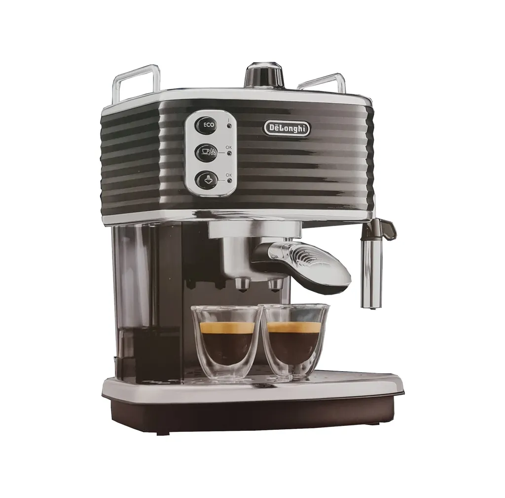 De'Longhi DeLonghi ECZ351BK Scultura Espressomaschine Siebträger Schwarz 4 De'Longhi DeLonghi ECZ351BK Scultura Espressomaschine Siebträger Schwarz – Bild 2