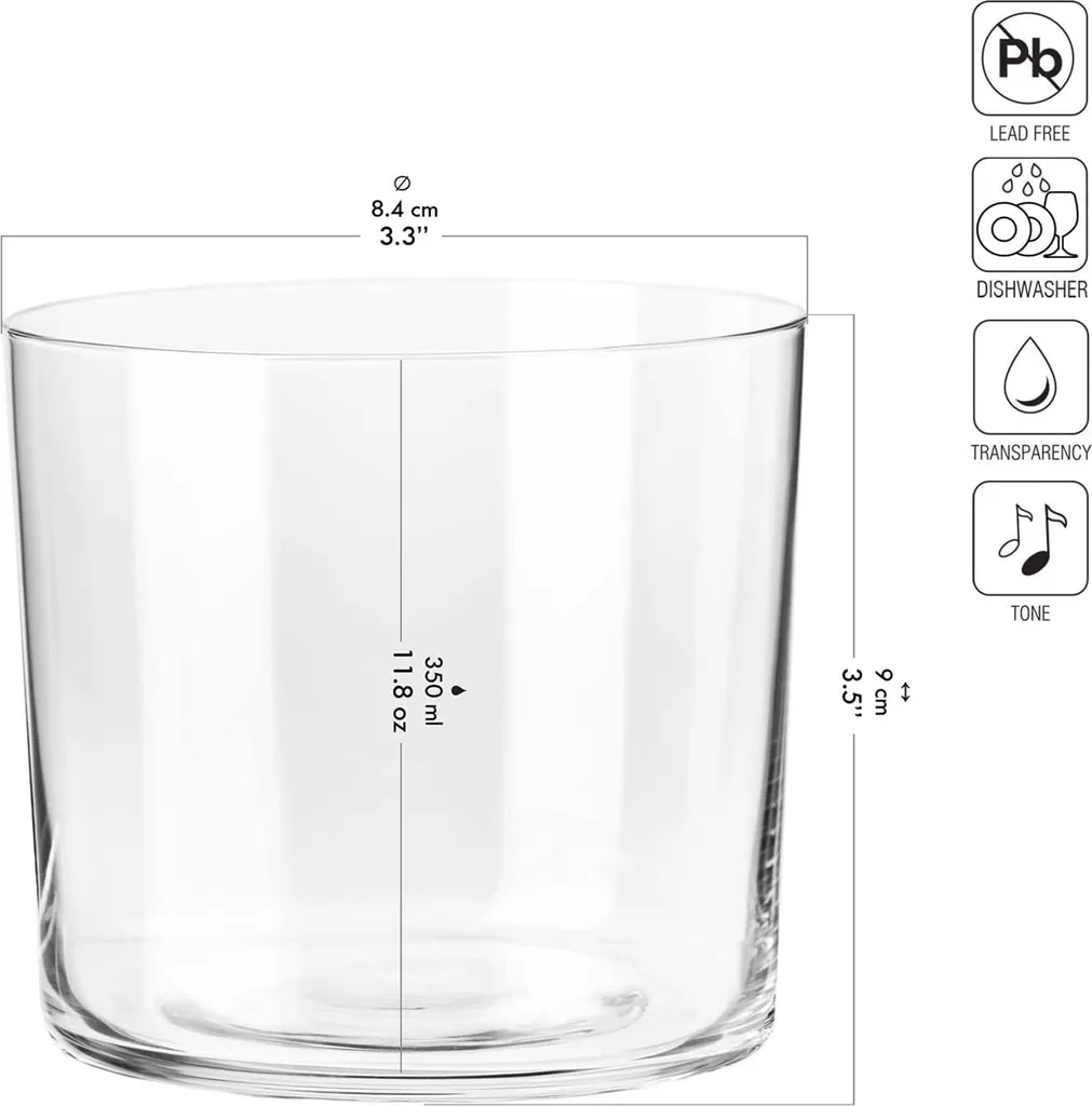 KROSNO Mixology Cidergläser, 6er-Set, 350 Ml 4 KROSNO Mixology Cidergläser, 6er-Set, 350 Ml – Bild 2