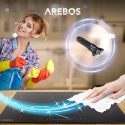 AREBOS Induktionskochfeld 3000W, 2 Kochfelder, 30 Cm, Autark Mit Sensor Touch, Timer, Kindersicherung, Überhitzungsschutz, Autoabschaltung -Kaufland Verkäufe 4bc26e3aecc71f33fd3430e37c58cc1c