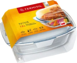 Backform Glasbräter Auflaufform Bräter Bratenform TERMISIL NOVA 7 Liter -Kaufland Verkäufe 4c2fc4f354748c7b1fc2da8c51535b08