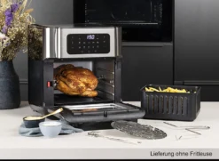 Princess 01.182062.01.001 Zubehörsatz Heißluftofen, Zubehör-Set, Prinzessin, Aerofryer Oven 182065, Schwarz, Edelstahl, China, 3360 Stück(e) -Kaufland Verkäufe 4c49b66a186a6b874ad8a68e7ac1b049