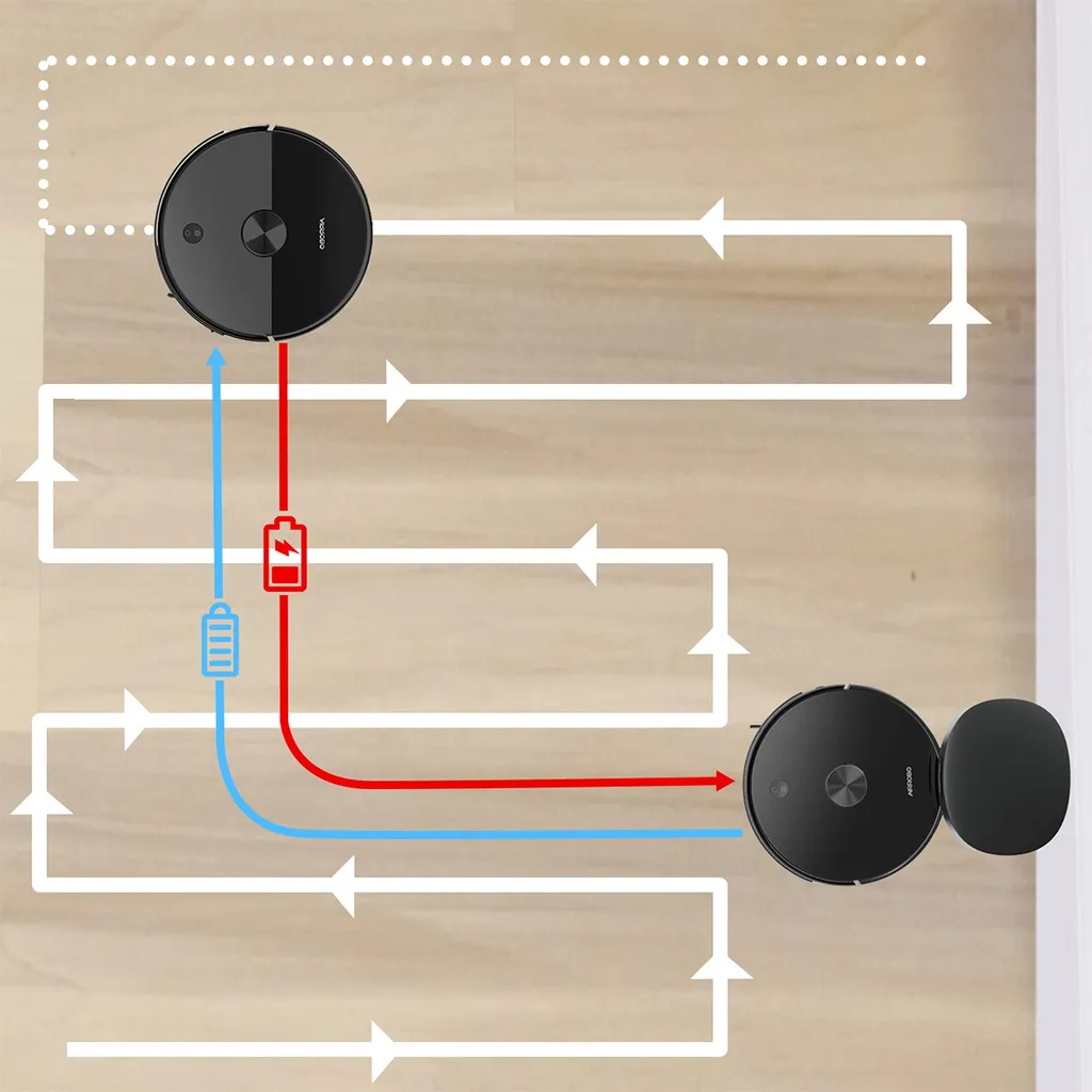 AIRROBO T10+ LDS Staubsauger Roboter 3-in-1 Saugroboter Mit Wischfunktion Saugroboter 2700Pa Mit Automatischer Absaugstation & Elektrische Kontrollwassertank 9 AIRROBO T10+ LDS Staubsauger Roboter 3-in-1 Saugroboter Mit Wischfunktion Saugroboter 2700Pa Mit Automatischer Absaugstation & Elektrische Kontrollwassertank – Bild 7