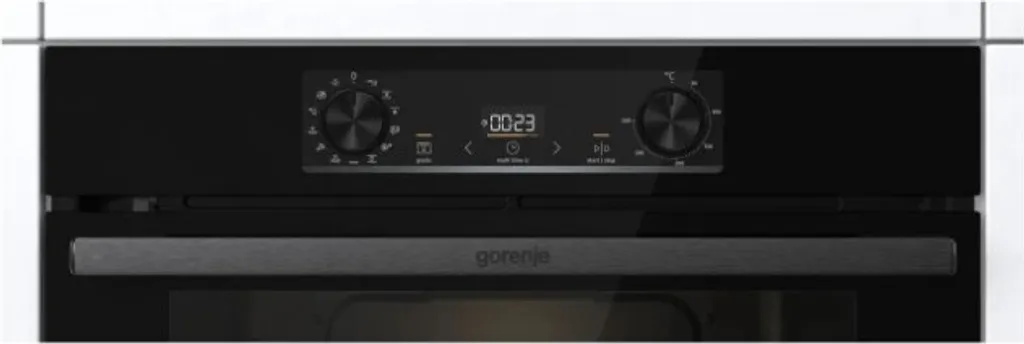 Gorenje BPS6737E14BG Einbau-Elektrobackofen, Schwarz, 77 L Volumen, 59,5 Cm Breite, Ober-/Unterhitze + Umluft, Selbstreinigungsfunktion, Display, Integrierte Uhr 7 Gorenje BPS6737E14BG Einbau-Elektrobackofen, Schwarz, 77 L Volumen, 59,5 Cm Breite, Ober-/Unterhitze + Umluft, Selbstreinigungsfunktion, Display, Integrierte Uhr – Bild 5