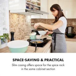 Klarstein Mariana 90 Flachschirmhaube , 90 Cm , EEK C , 500 M³/h , Umluft & Abluft , LED-Beleuchtung , Drucktasten , Unterbau-Dunstabzugshaube , Weiß -Kaufland Verkäufe 4d1d4167f0a96cc1f497ade1124f0bc7