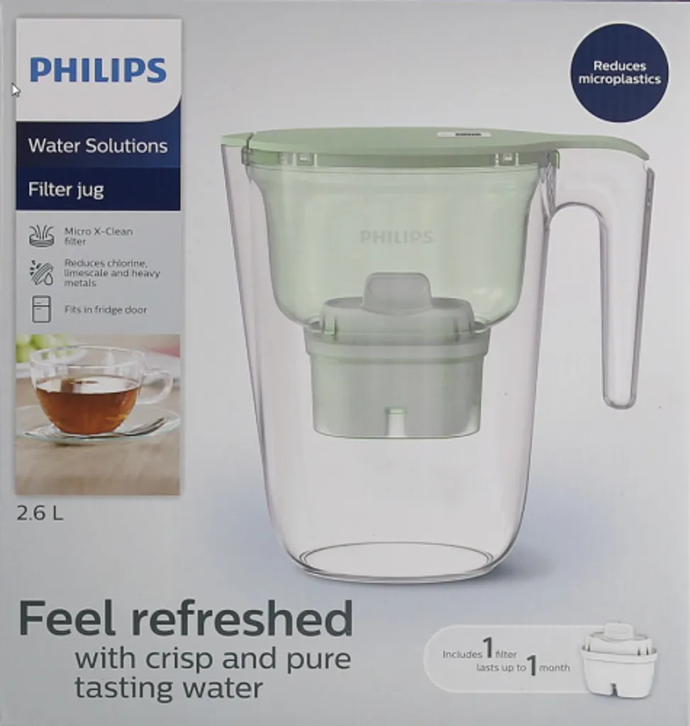 PHILIPS AQUA Wasserfilterkaraffe Mayflower 1,5 L, Grün 4 PHILIPS AQUA Wasserfilterkaraffe Mayflower 1,5 L, Grün – Bild 2