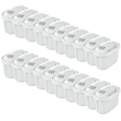 20er Pack Baugleich Zu Britta Wasserfilter Kartuschen Wasserfilter Kartuschen Aquafloow Kompatibel Mit BRITA Maxtra Filter