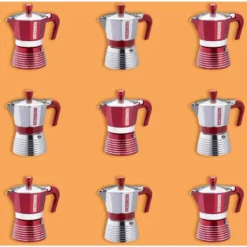 ESPRESSOKOCHER Aluminium Für 3 Tassen Espresso Maker PEDRINI INFINITY RED -Kaufland Verkäufe 4ddec16f27bb6f36a01055ffab880a27