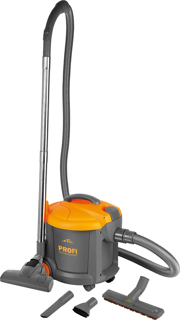 ETA PROFI Mehrzweck Staubsauger ETA046790010, 890 W, Motorfilte, Ausgangsfilter, Aktionsradius 15 M, Kabellänge 12 M, Saugschlauch 2,5 M, Vordere Um 360° Drehbare Räder 3 ETA PROFI Mehrzweck Staubsauger ETA046790010, 890 W, Motorfilte, Ausgangsfilter, Aktionsradius 15 M, Kabellänge 12 M, Saugschlauch 2,5 M, Vordere Um 360° Drehbare Räder