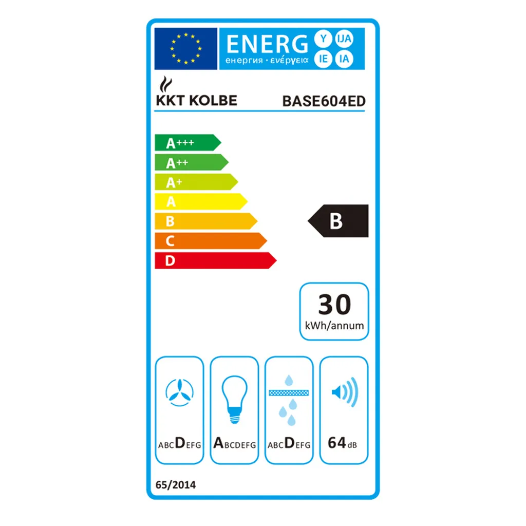 Dunstabzugshaube 60cm BASE604ED 11 Dunstabzugshaube 60cm BASE604ED – Bild 9