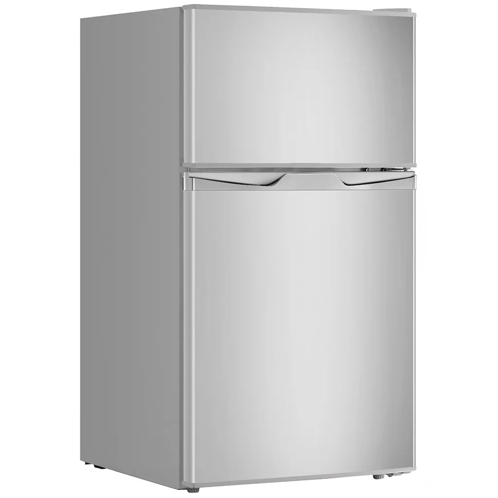 PKM Kühl-Gefrierkombination Kühlschrank GK88 IX Inox Design 85cm 84L 4 PKM Kühl-Gefrierkombination Kühlschrank GK88 IX Inox Design 85cm 84L – Bild 2