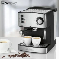Clatronic ES 3643 Espresso- Und Cappuccino-Automat, 15 Bar Pumpdruck, Tassenvorwärmfunktion, Mit Aufschäum- Und Heißwasserfunktion 16 Clatronic ES 3643 Espresso- Und Cappuccino-Automat, 15 Bar Pumpdruck, Tassenvorwärmfunktion, Mit Aufschäum- Und Heißwasserfunktion -Kaufland Verkäufe 4e2b5557d95bc1d9530ab71d51f3e6d7
