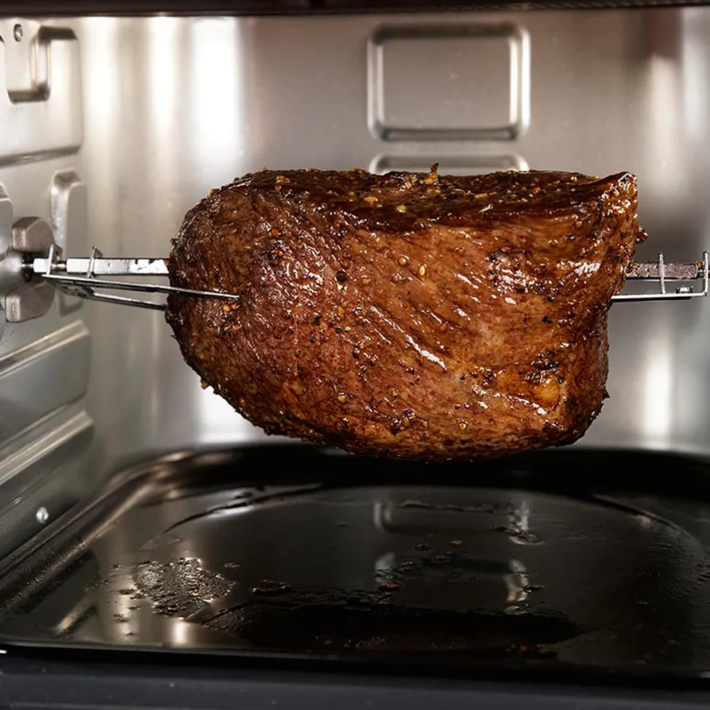 Starlyf® Air Oven XXL – 12 Liter Heißluftfriteuse Mit 10 Programmen Und Rotisserie-Funktion, Drehspieß, LED Display Mit Touch Screen, 1700 Watt , Ohne ÖL - Airfryer, Heißluft, Fritteuse, Heißluftofen, Backofen, Dehydrator, Grill 16 Starlyf® Air Oven XXL – 12 Liter Heißluftfriteuse Mit 10 Programmen Und Rotisserie-Funktion, Drehspieß, LED Display Mit Touch Screen, 1700 Watt , Ohne ÖL - Airfryer, Heißluft, Fritteuse, Heißluftofen, Backofen, Dehydrator, Grill – Bild 14