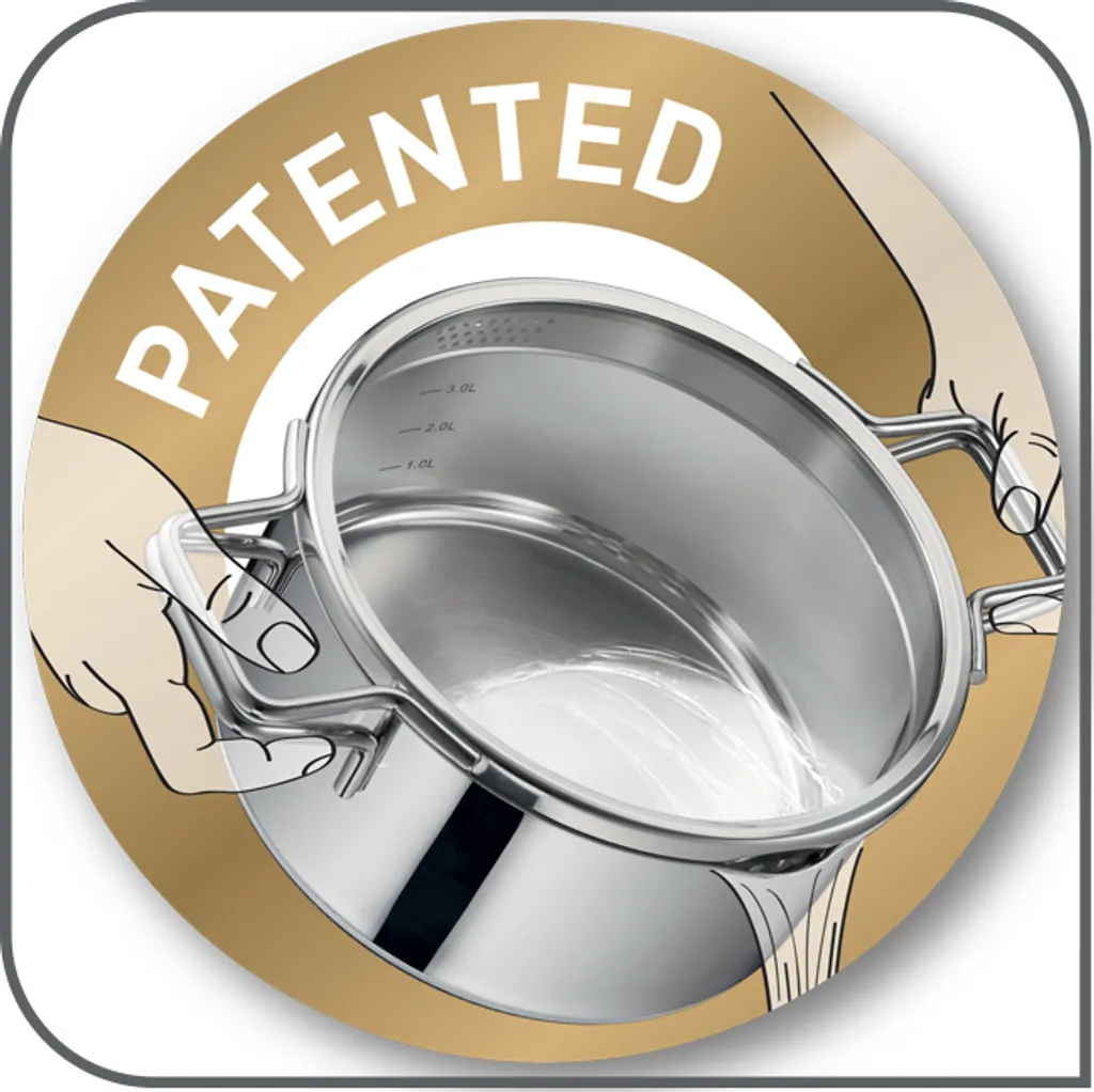 TEFAL NORDICA 6-Teiliges Set Mit Stielkasserolle 16cm + Deckel Und Kochtöpfen 20/24cm + Deckel , H852S325 5 TEFAL NORDICA 6-Teiliges Set Mit Stielkasserolle 16cm + Deckel Und Kochtöpfen 20/24cm + Deckel , H852S325 – Bild 3