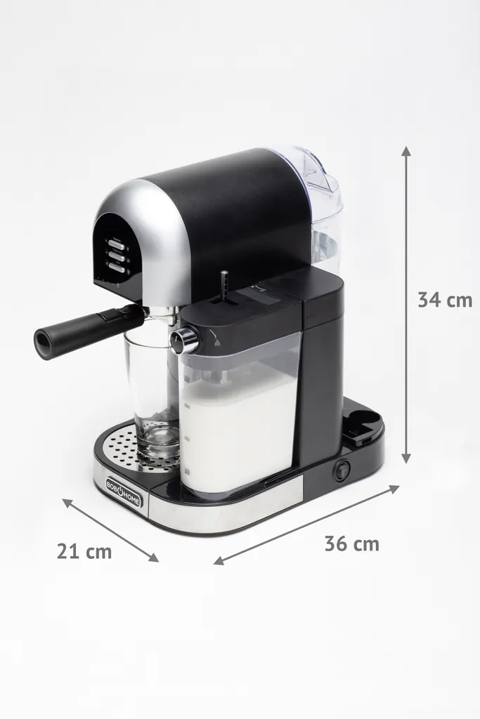 BOB HOME Kaffeecenter LATTESSA | Espressomaschine Mit Integriertem Milchaufschäumer | Kaffeespeziealitäten Auf Knopfdruck 7 BOB HOME Kaffeecenter LATTESSA | Espressomaschine Mit Integriertem Milchaufschäumer | Kaffeespeziealitäten Auf Knopfdruck – Bild 5