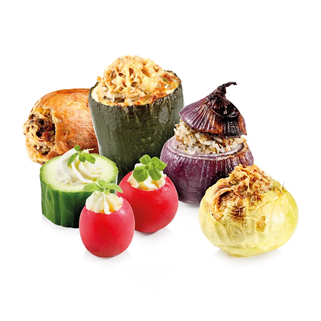 Gemüseausstecher Spiralschneider Gemüseschneider Obst Gurke Zucchini Neu TESCOMA 8 Gemüseausstecher Spiralschneider Gemüseschneider Obst Gurke Zucchini Neu TESCOMA – Bild 6