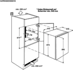 AEG SFS888DXAF Einbaukühlschrank Mit Gefrierfach 118 L FrischeZone Display 21 AEG SFS888DXAF Einbaukühlschrank Mit Gefrierfach 118 L FrischeZone Display -Kaufland Verkäufe 500b31675719aa1c79843fad2a52c316