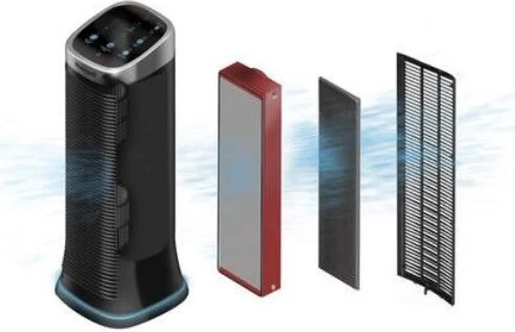 HONEYWELL AirGenius 5 Luftreiniger Schwarz (58 Watt, Raumgröße: 112 M3, IfD) 11 HONEYWELL AirGenius 5 Luftreiniger Schwarz (58 Watt, Raumgröße: 112 M3, IfD) – Bild 9