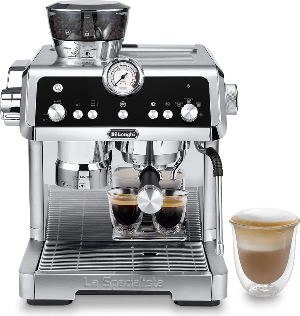 De'Longhi Delonghi EC 9355.M La Specialista Prestigio Siebträger-Espressomaschine Silber 3 De'Longhi Delonghi EC 9355.M La Specialista Prestigio Siebträger-Espressomaschine Silber