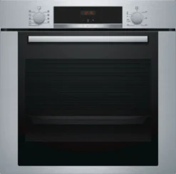 Bosch Einbaubackofen HBA3140S0 Backofen - Autark, Teleskopauszug, 3D-Heißluft