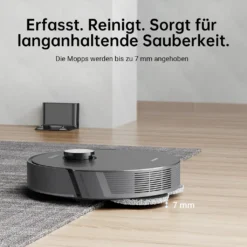Dreame L10s Pro Saugroboter Mit Wischfunktion, Spinnwischen, Rotierenden Wischpads, 3D-Hinderniserkennung, Multi-Floor Mapping, Saugkraft 5300Pa, Hartböden, Teppiche, Tierhaare, WiFi/APP/Alexa -Kaufland Verkäufe 51c1dfb43a5aca689121aa26fce587bb