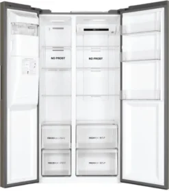 Haier HSR3918FIMP Kühl-Gefrierkombination Side By Side, NoFrost, Wasser- Und Eiswürfeldispenser -Kaufland Verkäufe 51de1836fe8c5b4e66170c4d30730133