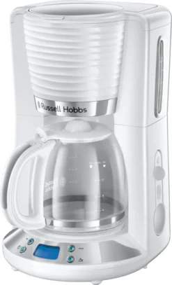 Russell Hobbs 24390-56 Inspire White Filterkaffeemaschine 1100W Warmhalteplatte