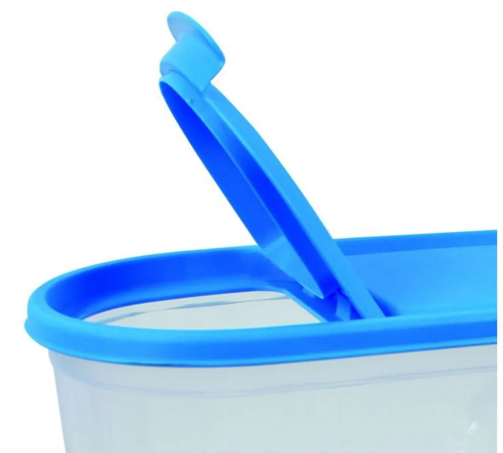 Vorratsdose Transparent Als Streudose Schüttdose Mit Farbigem Deckel 1200 Ml 4 Vorratsdose Transparent Als Streudose Schüttdose Mit Farbigem Deckel 1200 Ml – Bild 2