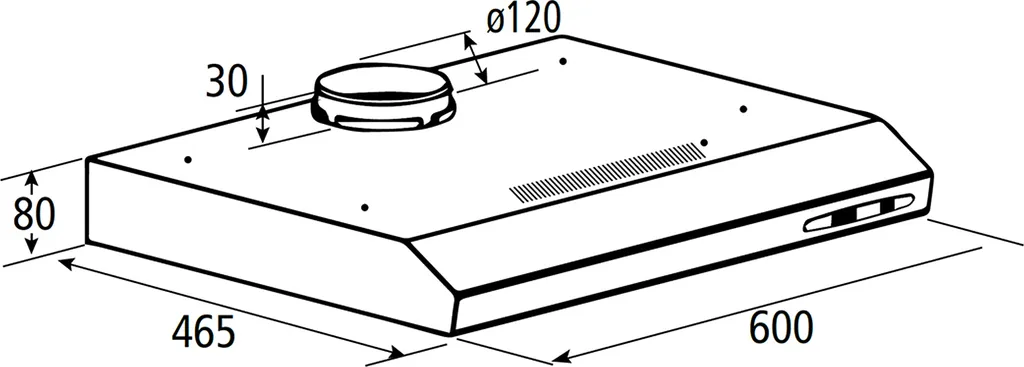 PKM Dunstabzugshaube UBH5000H2 Silbergr. 5 PKM Dunstabzugshaube UBH5000H2 Silbergr. – Bild 3