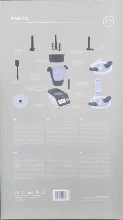 IKOHS Multifunktions-Küchenmaschine CHEFBOT Touch, 23 Funktionen, 12 Geschwindigkeiten, WiFi, 120ºC, Programmierbar, Vorinstallierte Rezepte Touchscreen + Dampfgarer - Schwarz & Weiß 7 IKOHS Multifunktions-Küchenmaschine CHEFBOT Touch, 23 Funktionen, 12 Geschwindigkeiten, WiFi, 120ºC, Programmierbar, Vorinstallierte Rezepte Touchscreen + Dampfgarer - Schwarz & Weiß -Kaufland Verkäufe 527e4a4b79d9730ab39d98971f659f4b