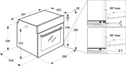 Bauknecht BAR2 KP8V2 IN Einbau-Backofen Mit Pyrolyse-Reinigungssystem/A+/71 L Maxi-Garraum/2-fach Backauszug/PowerHeißluft/reinigungsfreundliche Innenraumbeschichtung SmartClean -Kaufland Verkäufe 52872ffa2bd879b020631fac358a0d06