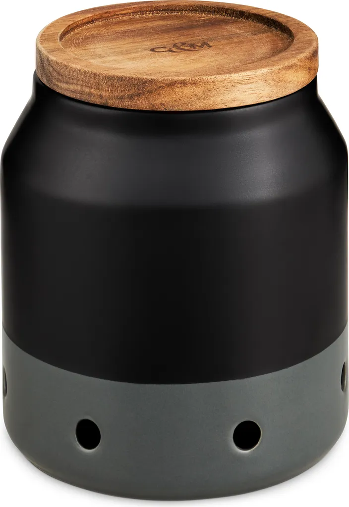 Cole & Mason Knoblauch Aufbewahrung Elmdon Aus Keramik Schwarz One Size 3 Cole & Mason Knoblauch Aufbewahrung Elmdon Aus Keramik Schwarz One Size